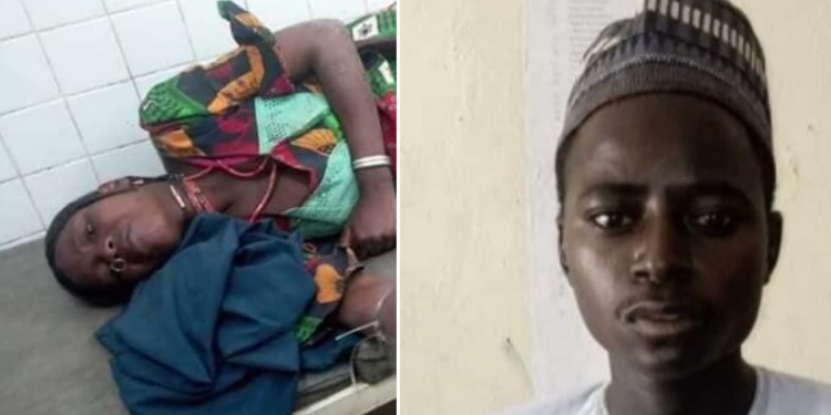 PHOTO: 22-year-old man arrested for cutting off wife's hand in Yobe