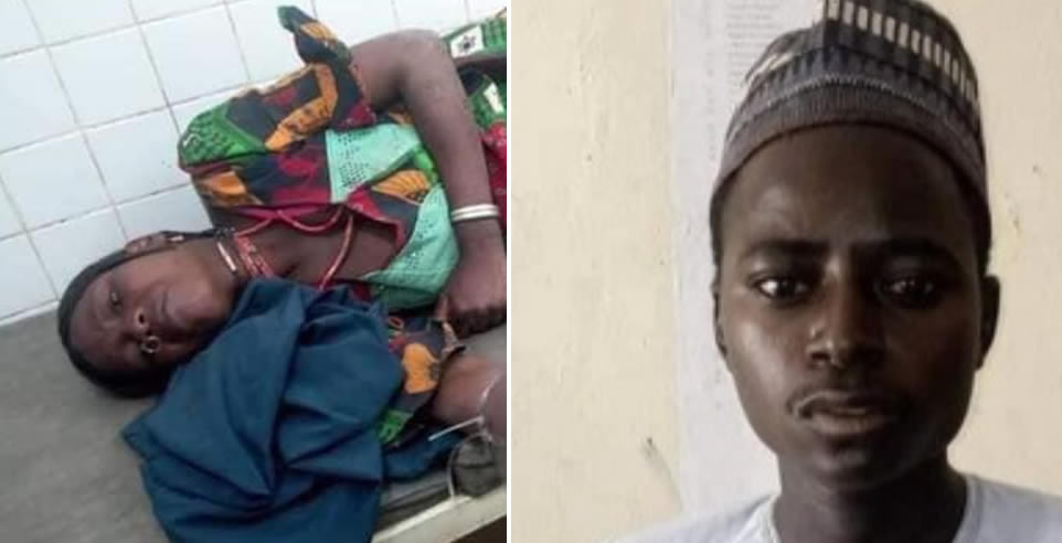 PHOTO: 22-year-old man arrested for cutting off wife's hand in Yobe