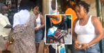 VIDEO: Pretty Lady stripped, embarrassed for stealing milk, other petty items from a Pharmacy in delta State