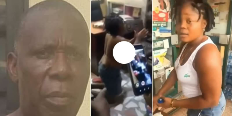 Owner of Wilmark Pharmacy arrested for stripping young lady who stole milk from his store in Delta State
