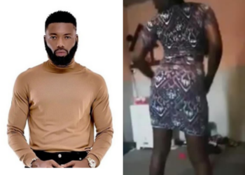 Twerking for money: Swanky Jerry reacts as girls storms celebrities’ Instalive video to display nudity
