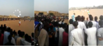 Kano Residents Defy Social Distancing To See Football Match