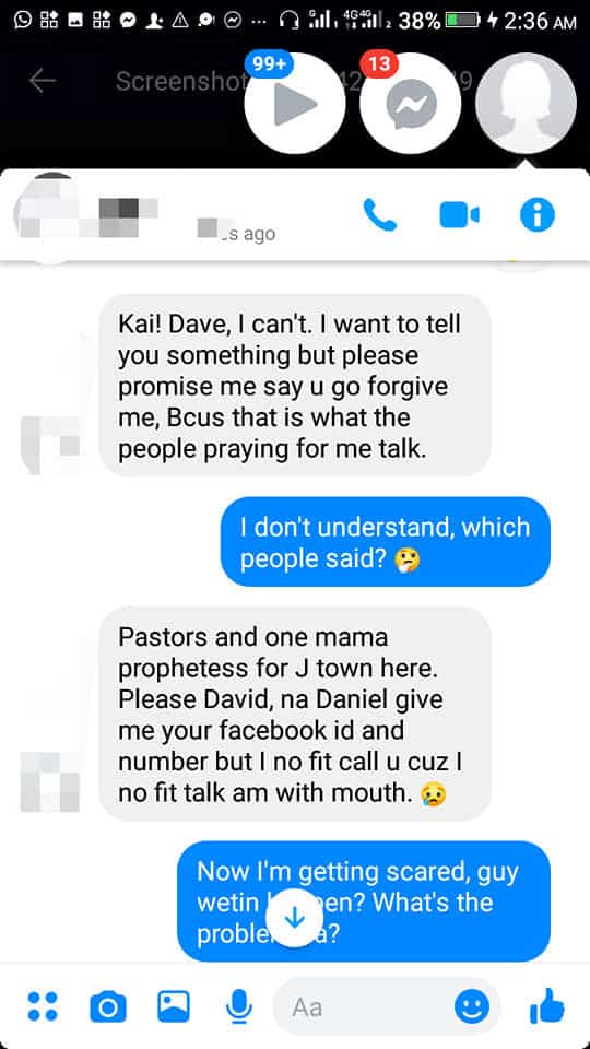 Man narrates how a friend he once helped, confessed to making him lose his source of income