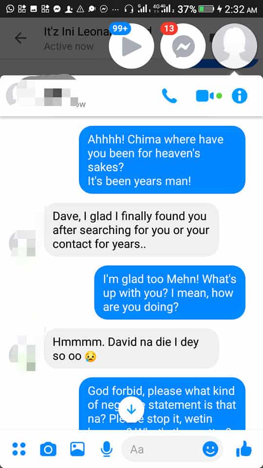 Man narrates how a friend he once helped, confessed to making him lose his source of income