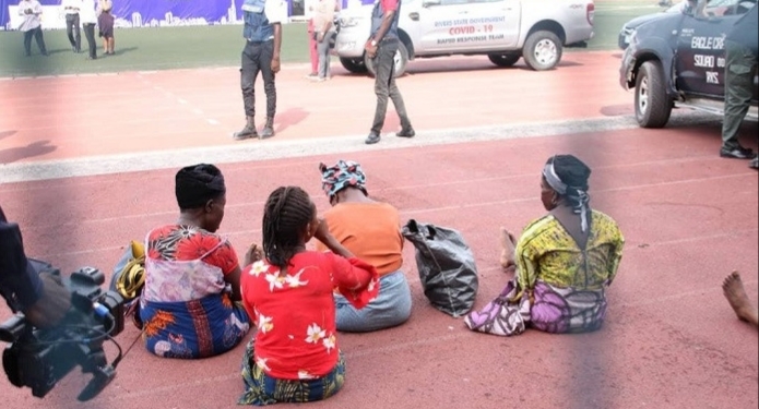Coronavirus lockdown: 22 traders transported in container arrested in Rivers state
