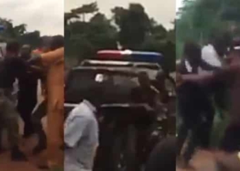 Nigerian Police Officers Fight Dirty Over Bribe In Edo State
