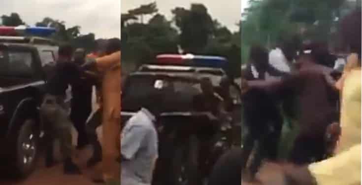 Nigerian Police Officers Fight Dirty Over Bribe In Edo State