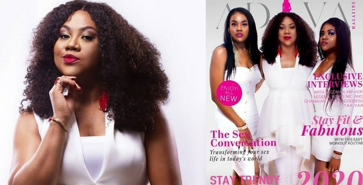 Stella Damasus shows off beautiful daughters for the first time as they grace the cover of her new magazine