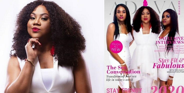 Stella Damasus shows off beautiful daughters for the first time as they grace the cover of her new magazine