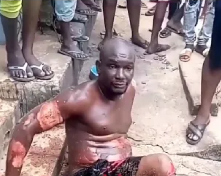 Tragedy As Man Stabs Own Mother, Sets Self On Fire In Imo