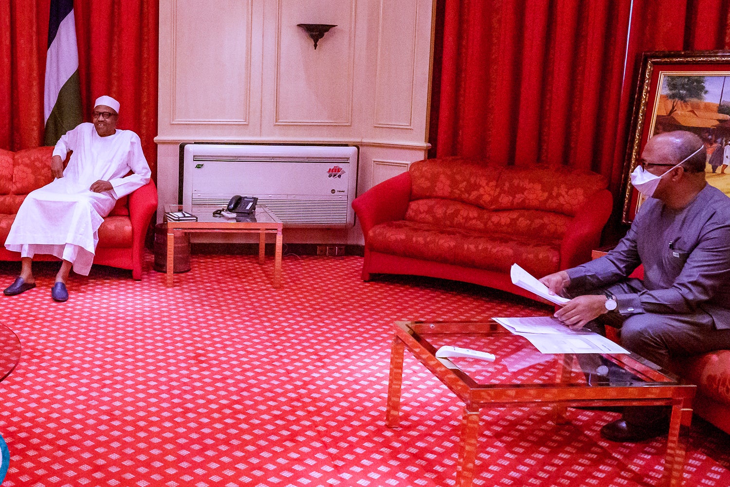 Health Minister, NCDC Boss Update Buhari On COVID-19, Kano Strange Deaths