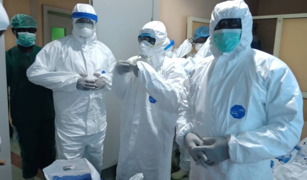 BREAKING: COVID-19 patient delivered of baby at LUTH