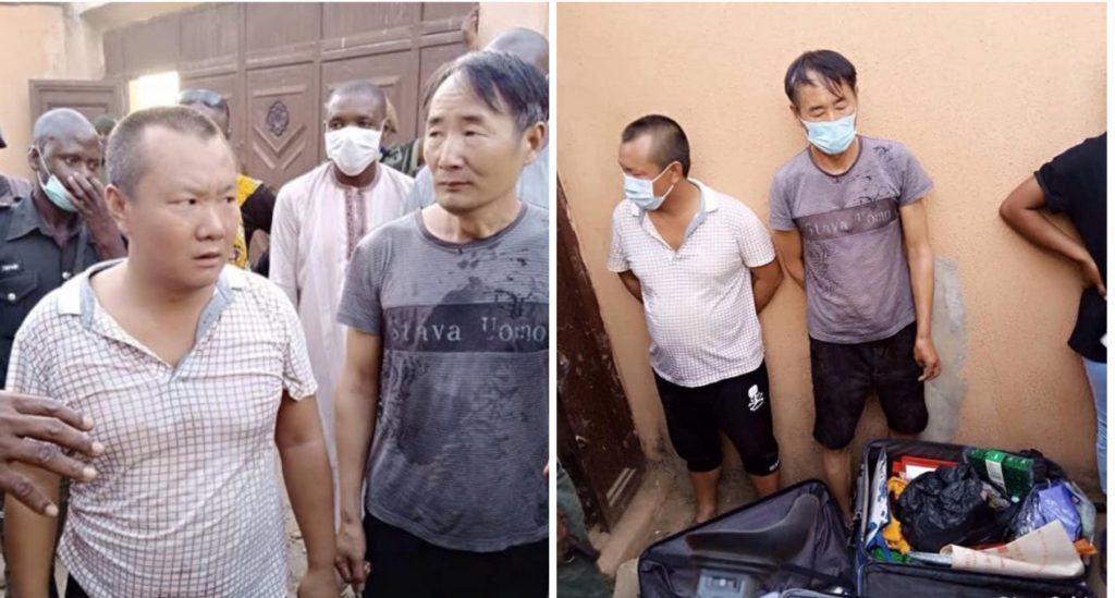 Police arrest two Chinese for ‘illegal mining’ in Zamfara