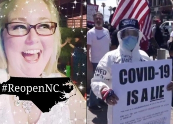 Leader of anti-coronavirus protest tests positive for COVID-19