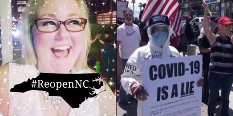 Leader of anti-coronavirus protest tests positive for COVID-19