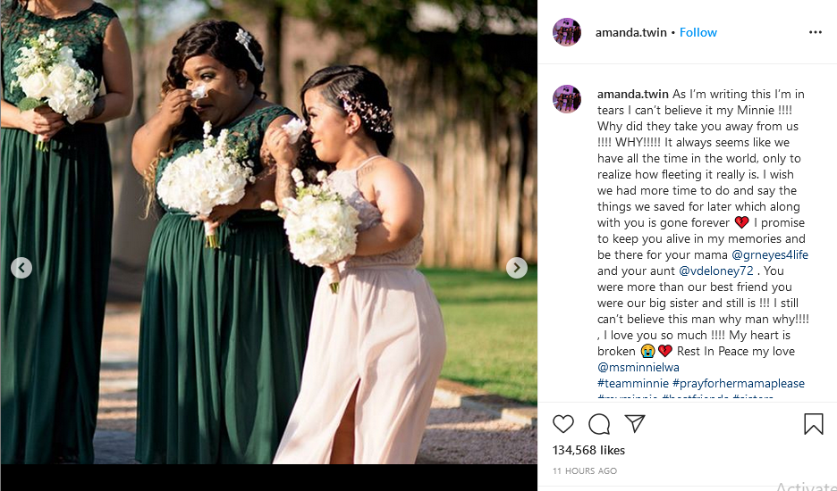 Little Women: Atlanta star, Ms Minnie dies in car crash