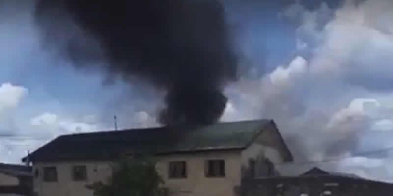 VIDEO: Inmates set Delta prison on fire over amnesty
