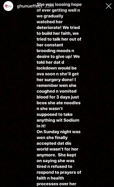 Businesswoman, Judith Omonua, dies in Nigeria after her surgery was delayed due to the lockdown