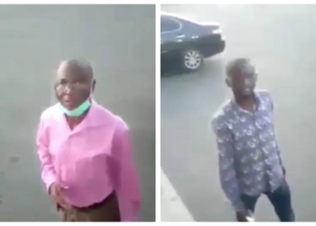 VIDEO: Drama as Ekiti father denies son, a Lagos returnee entry into his house amid fear of Coronavirus