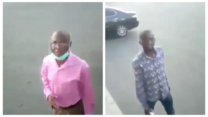 VIDEO: Drama as Ekiti father denies son, a Lagos returnee entry into his house amid fear of Coronavirus