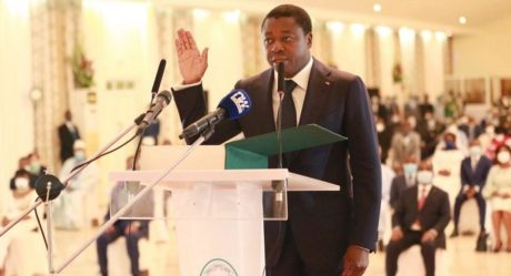 Togo president takes oath of office for fourth straight term