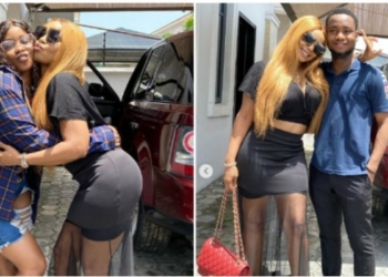 Iyabo Ojo steps out with her kids