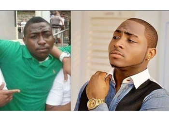 Davido's throwback pictures