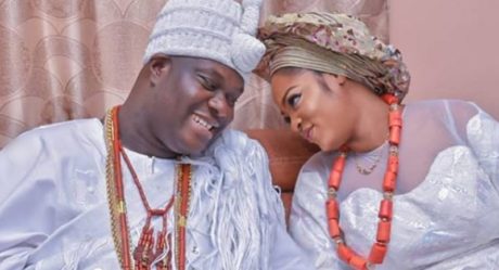 Queen Naomi denies marriage crash, says no earthly force can break her union with Ooni of Ife