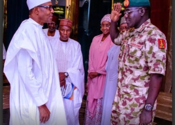 President Muhammadu Buhari, COAS Buratai