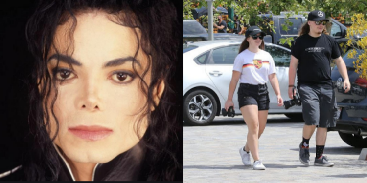 Michael Jackson's son and girlfriend