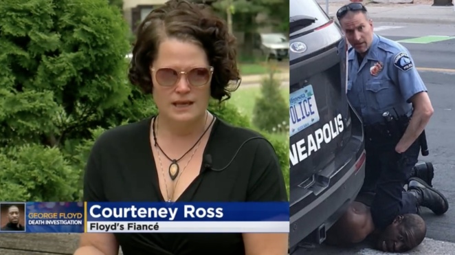 George Floyd’s Fiancee Speaks, Calls On People To Forgive Cop Who Killed Him