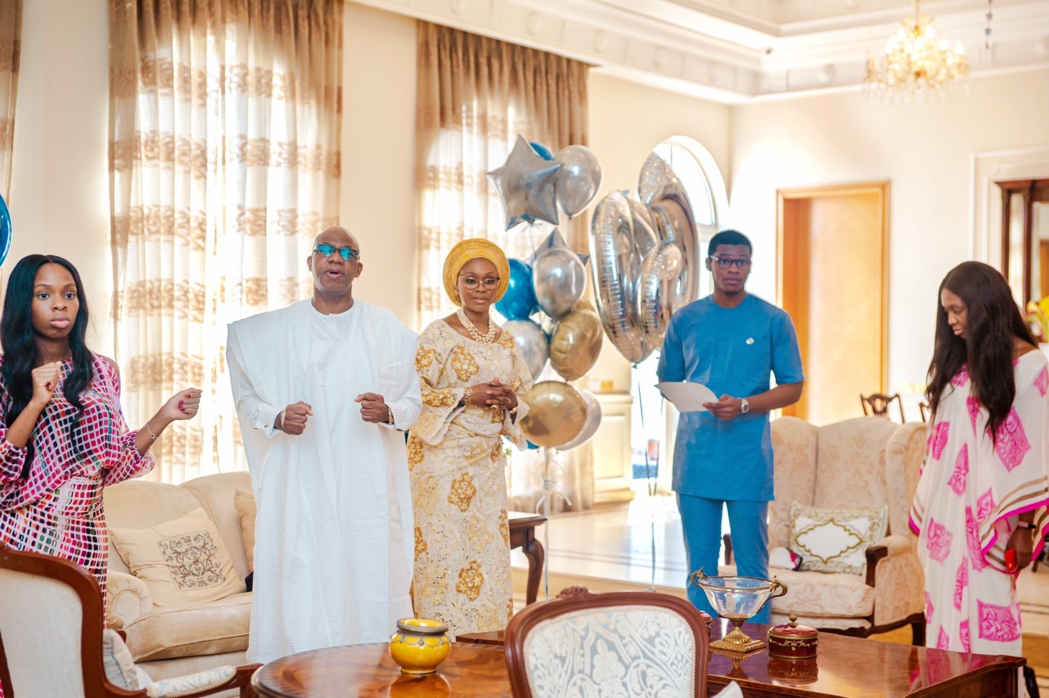 VP Yemi Osinbajo, Dangote, Pastor Adeboye, others attend virtual 60th birthday thanksgiving service of Ogun state governor, Dapo Abiodun (photos)