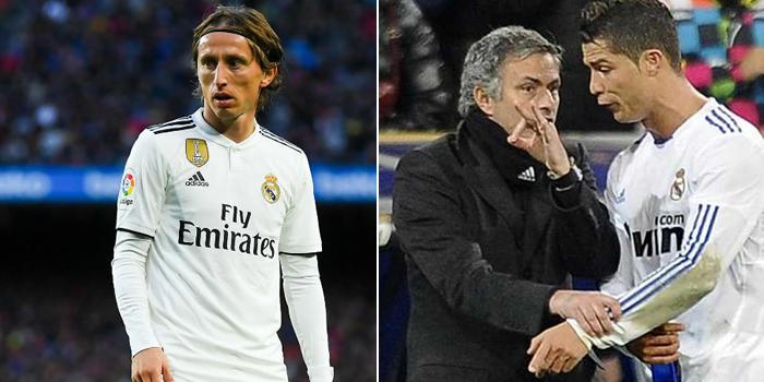 Luka Modric narrates how Mourinho almost made Cristiano Ronaldo cry at Real Madrid