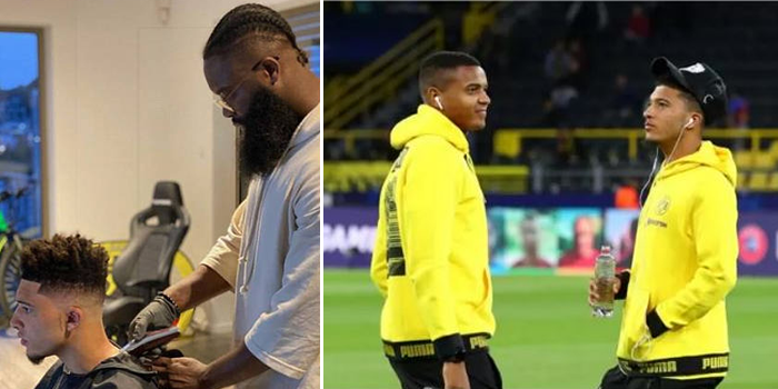Dortmund’s Sancho, Akanji fined for getting haircuts without face masks