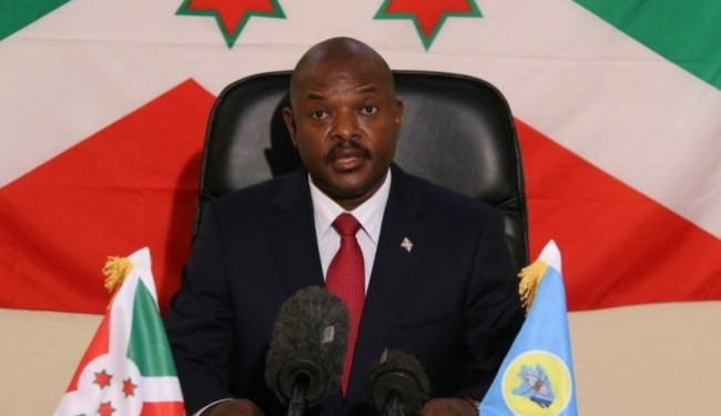 Burundian President Pierre Nkurunziza