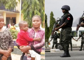 Imo police arrests two women for stealing two year old boy