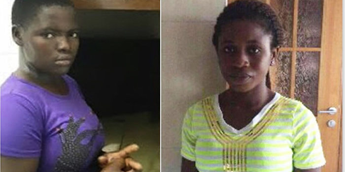 2 Lagos housemaids defile employer’s daughters with fingers, sticks