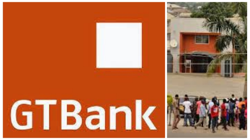Aggrieved customers vandalize GTBank, Osogbo branch over extortion
