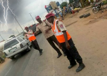 Three FRSC officials reportedly struck dead by lightning in Ogun