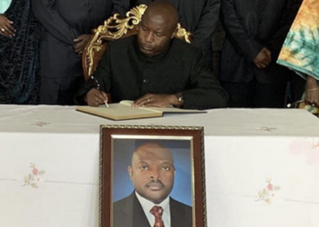 Burundi Swears In Evariste Ndayishimiye As New President After Pierre Nkurunziza’s Death