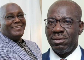 Atiku welcomes Obaseki to PDP