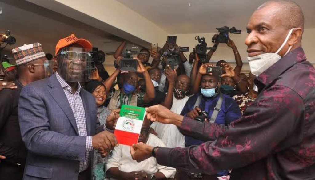 BREAKING: PDP grants Obaseki, Shuaibu waiver to contest primary
