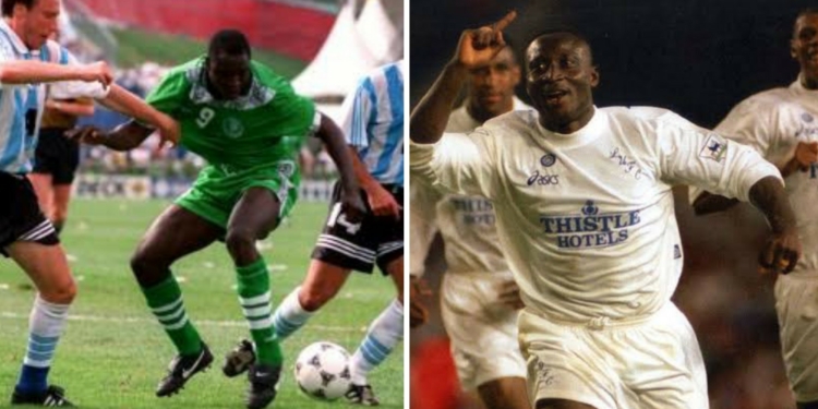 Late Yekini outshines Ghana Legend Yeboah In FIFA’s Best Striker Poll