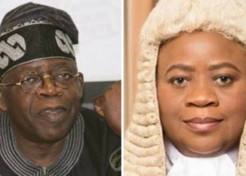 Tinubu congratulates new Court of Appeal President, Justice Dongban-Mensem