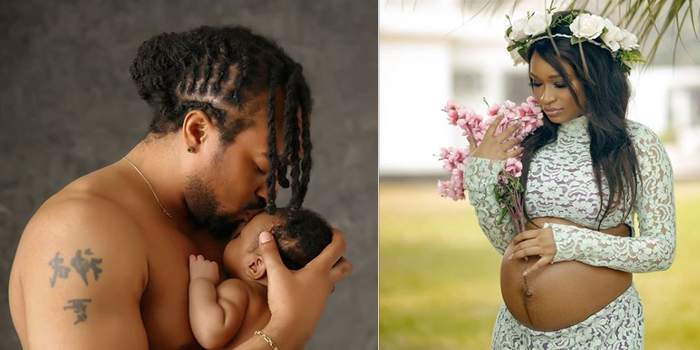 Actor, Bryan Okwara shares first photo of son