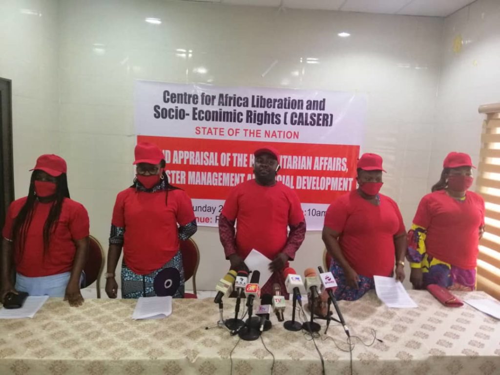 Insecurity: CALSER scores Humanitarian Affairs Minister high on FG’s assistance to victims