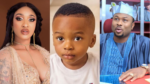 Tonto Dikeh and ex husband, Churchill battle fiercely over who should be celebrated on father's day