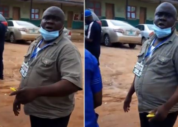 Covid-19 taskforce official in Ogun beats woman in front of her husband (Video)