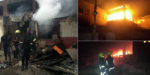 Fire razes popular Oba market in Benin