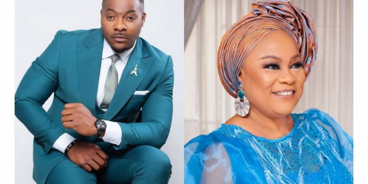 Sola Sobowale, Sotayo gaga and other Nollywood celebrities react to Bolanle Ninalowo's new family photos